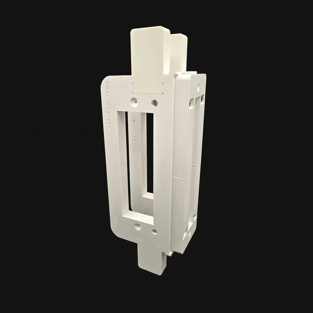 New! 4 in 1 Master Jig - Compatible with Emtek® Pocket Door Locks - Classic, Modern, Oval & #8