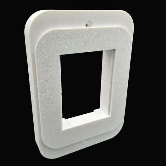 Baseboard Electrical Outlet Box Router Jig