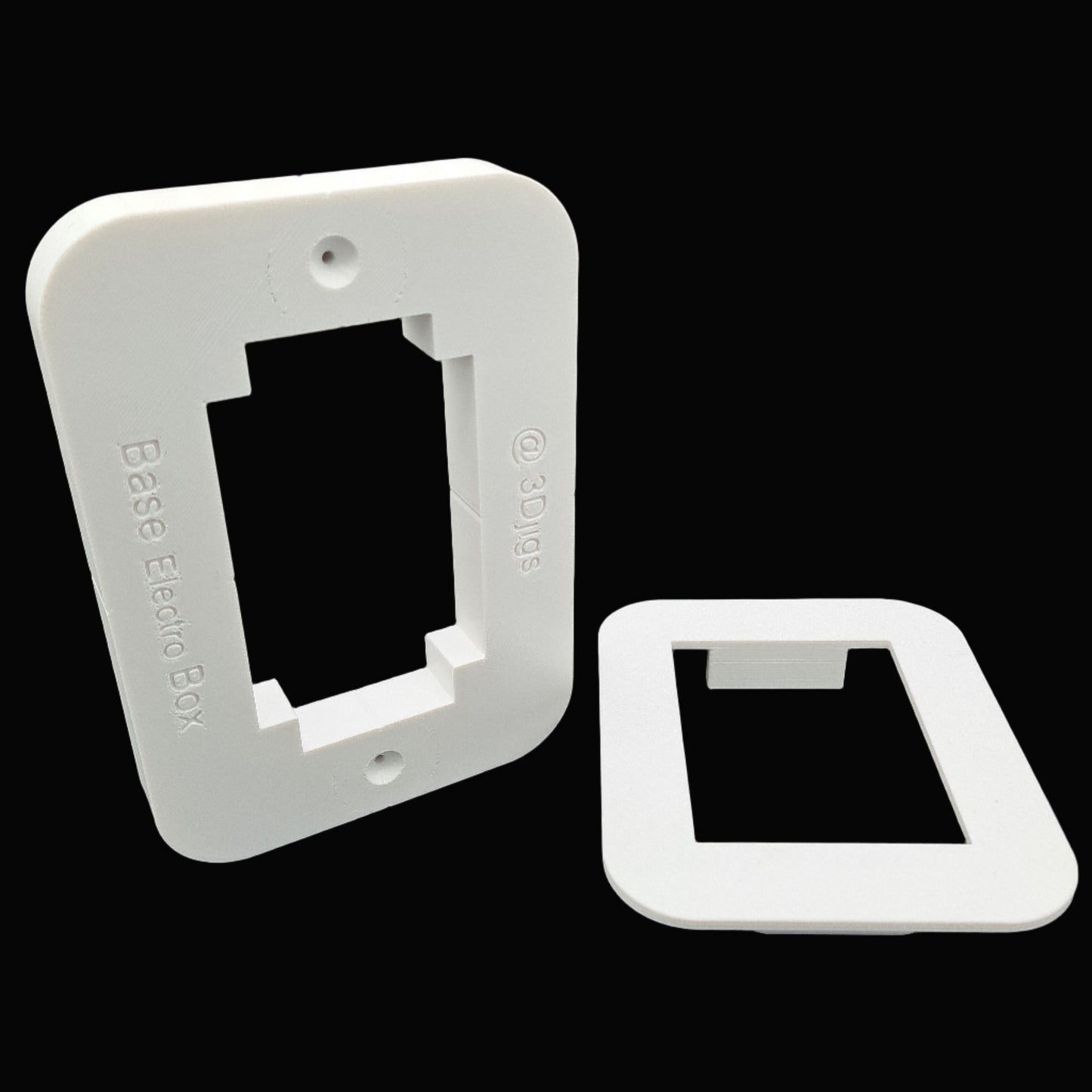 Baseboard Electrical Outlet Box Router Jig