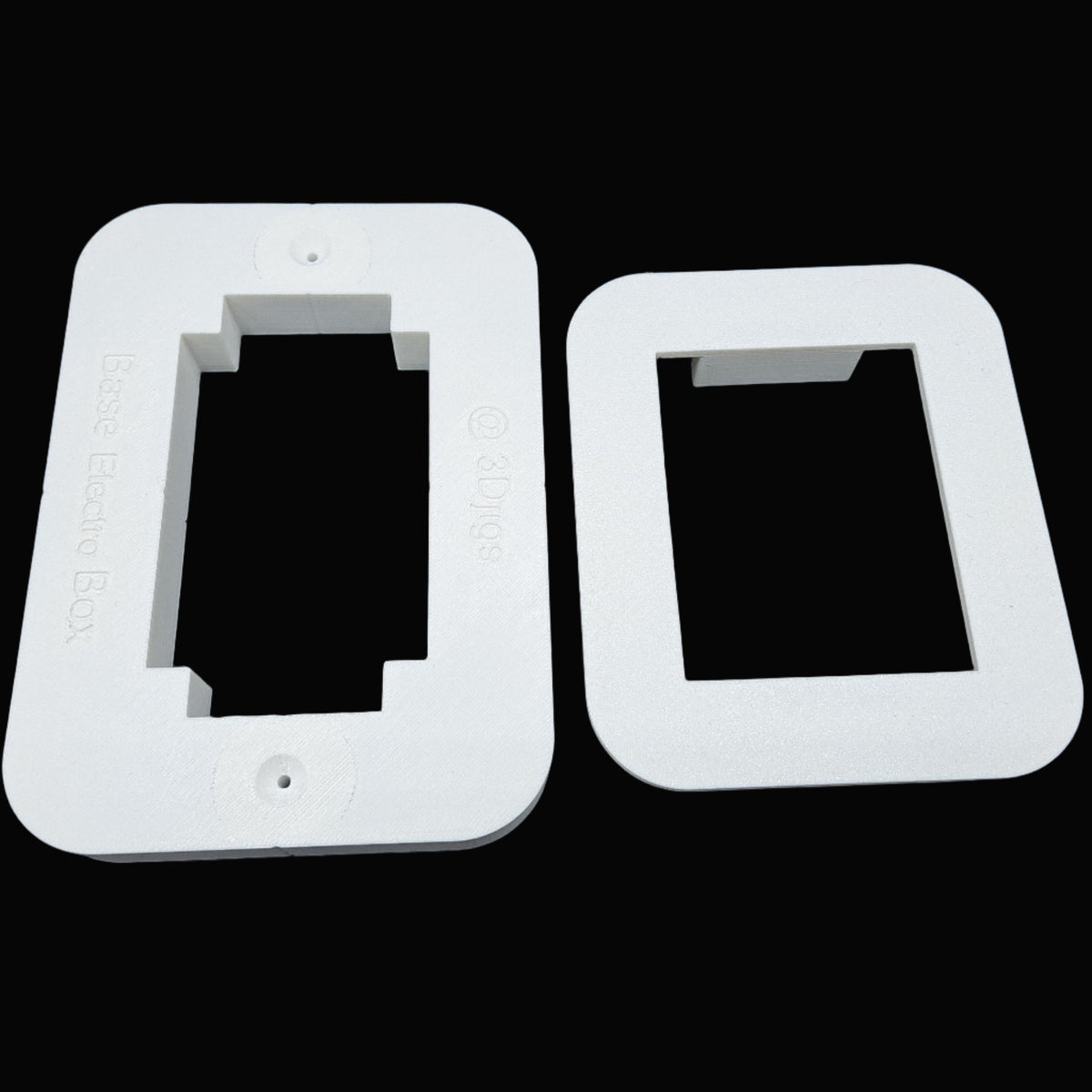 Baseboard Outlet Box Baseboard Electrical Outlet Box Router Jig – 3Djigs.com