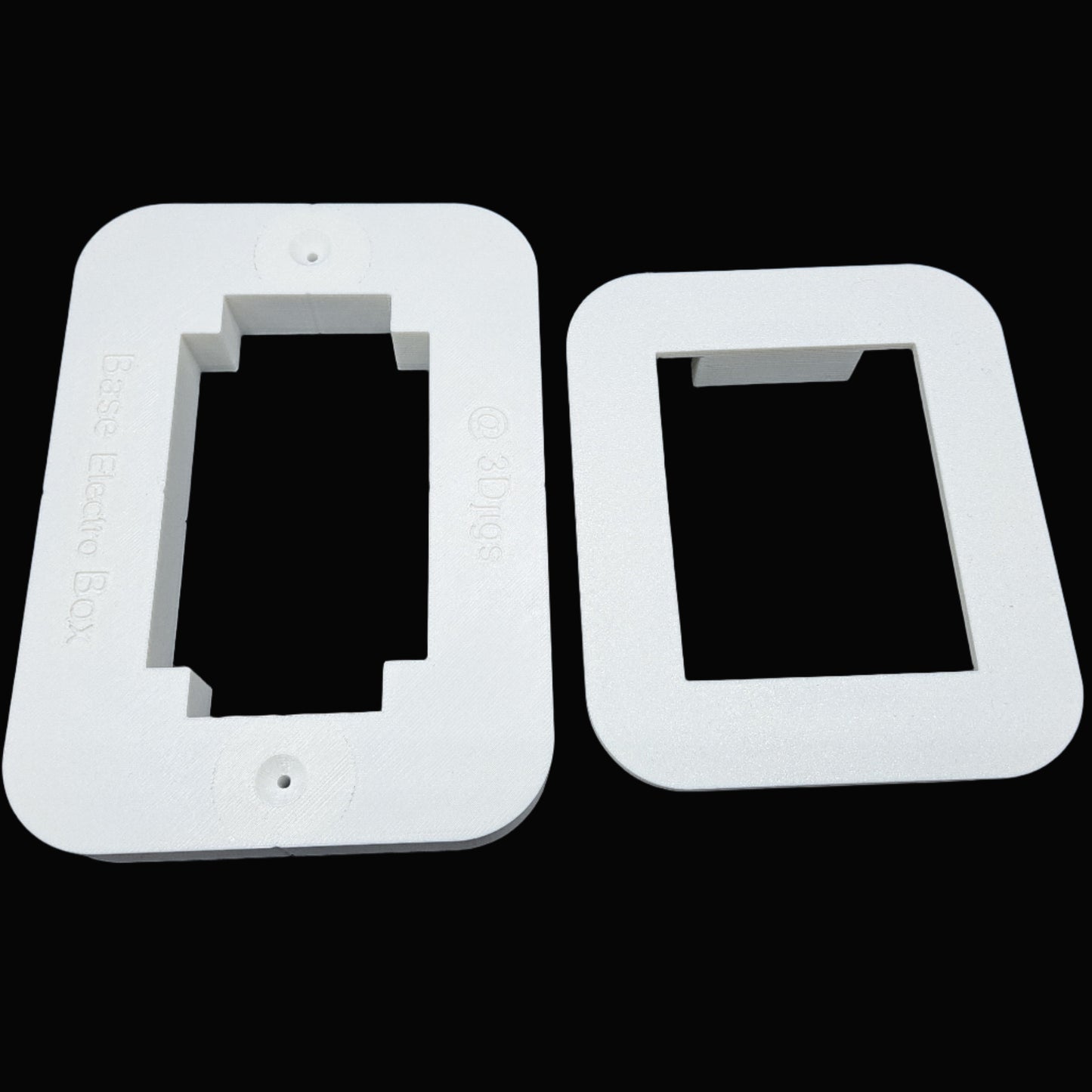 Baseboard Electrical Outlet Box Router Jig